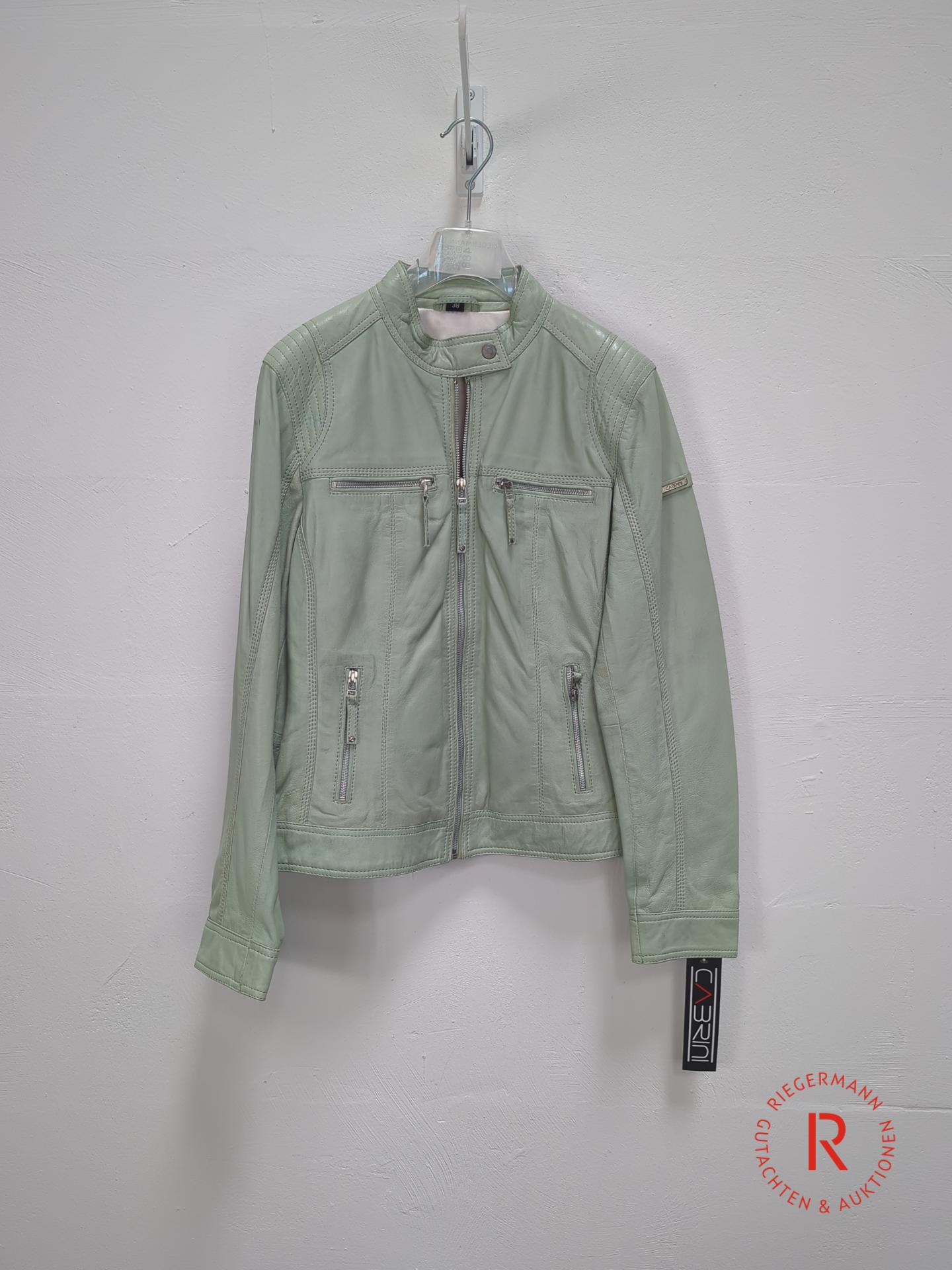 DAMEN LEDERJACKE GRÖSSE 38